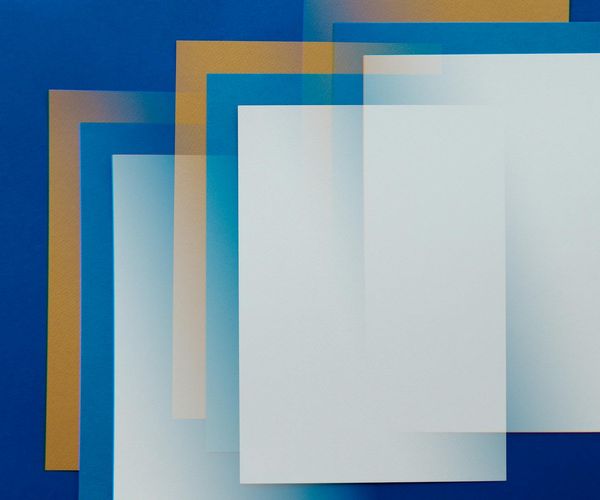 Symmetric abstract shapes symbolizing structural integrity and physical balance